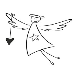 Rayher Beautiful Wooden Hobby Stamp