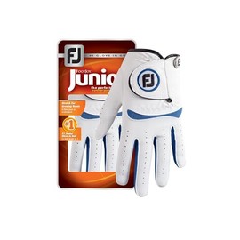 FootJoy Junior Golf Glove, Pearl/Cobalt