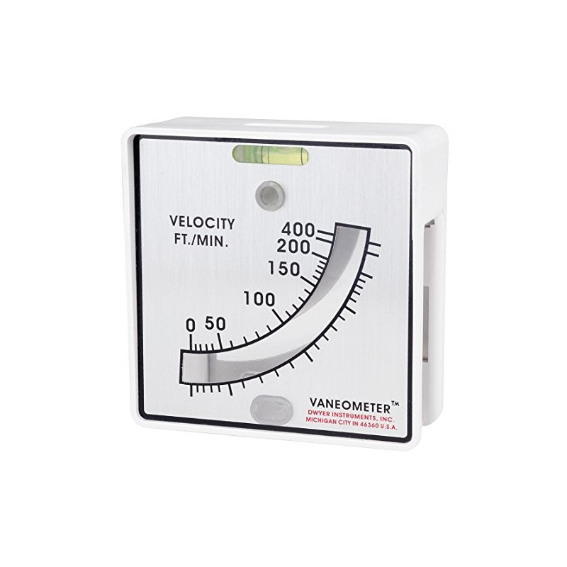 Dwyer® Vaneometer Swing Vane Anemometer, 480, 25-400 FPM