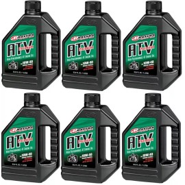 Maxima 6 Liter Bottles Maxima ATV Premium 4T 10W-40 Mineral Base Engine Oil