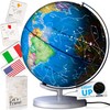 SMART WALLABY 9" Illuminated Educational Kids World Globe + STEM