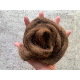 heidifeathers® Mohair and Wool Blend - Needle Felting Animals Fur, Reborn Rooting, Doll Hair