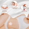 FWUNYVN 30Pcs Castor Oil Pack Wrap for Belly Button,Disposable Belly