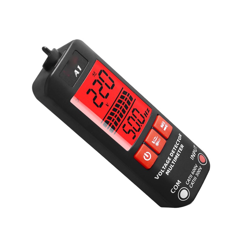 Digital Multimeter 2 Modes Voltage Detector Frequency Tester Measurement Tool