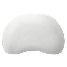 Edda Lux Cover suitable for Tempur Curve S (61 x 40 x 9.5 cm) and M (61 x 40 x 11 cm) sleeping pillow, shape-retaining jersey pillowcase, made of 100% cotton, in white