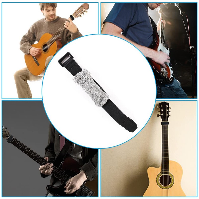 Guitar Bass Mute Fretboard String Muter Parts Accessories Noise Reducer