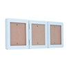 Sonogram Picture Frame 3 Folding Wood Pregnancy Baby First Photo
