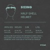 TSG Erwachsene Meta Solid Color Halbschalenhelm, Satin Black, L/XL