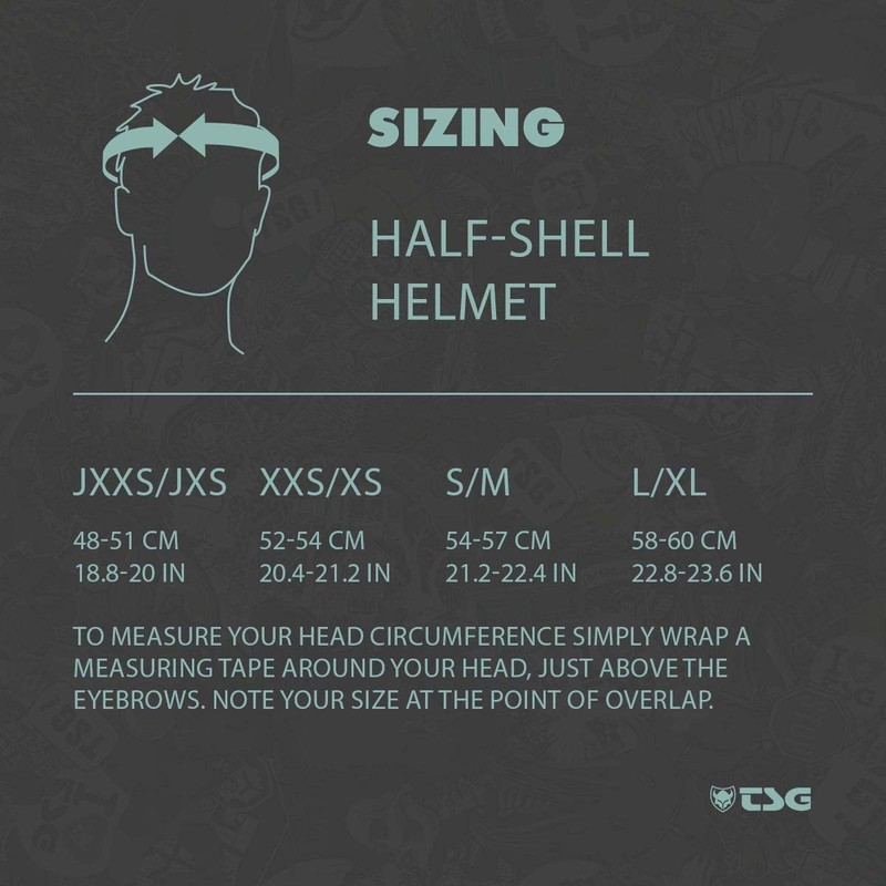 TSG Erwachsene Meta Solid Color Halbschalenhelm, Satin Black, L/XL