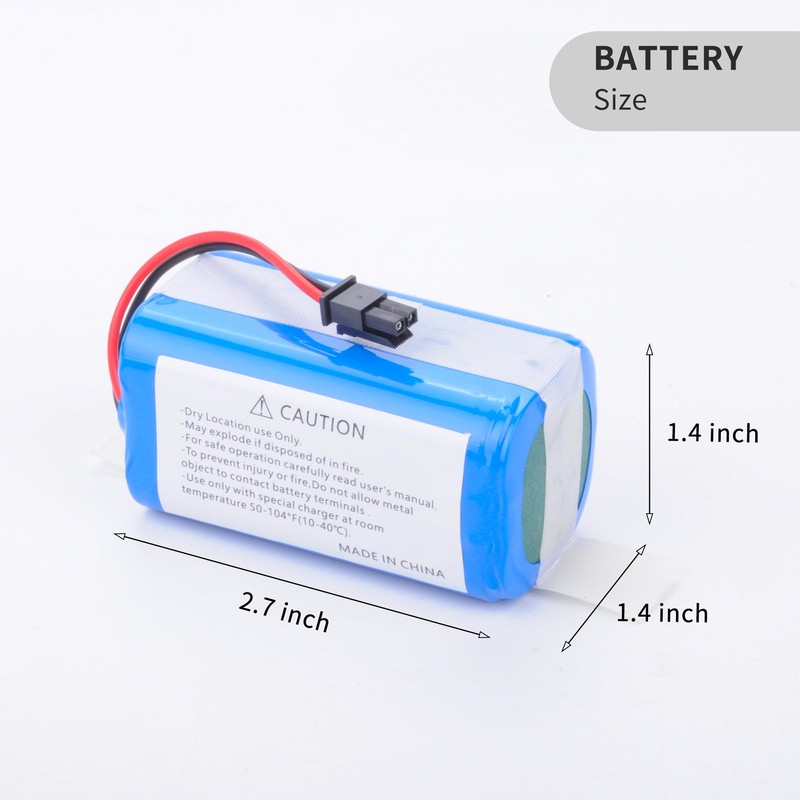 DGFTB 3400mah Vacuum Battery for Eufy RoboVac LR20, LR30 Hybrid+,