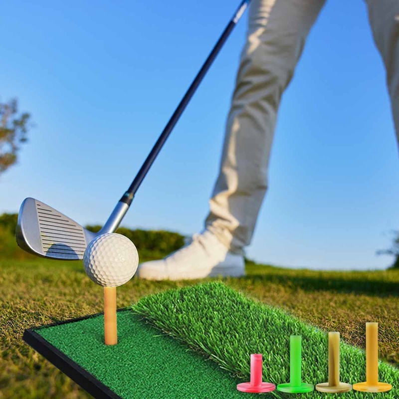 zalati Golf Tees 6pcs Golf Top Holder Stand Rubber for