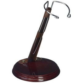 Darice 1201-05 Doll Stand-Finished Wood Base-7 inches, Brown