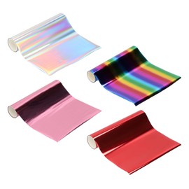 Crafts&Co® Hot Foil for the Heat Active Pen | 8 Pack Complete Set | Apply Spectacular Foil Effects to Cards, Scrapbooks and More | Draw or Write Your Most Beautiful Creations