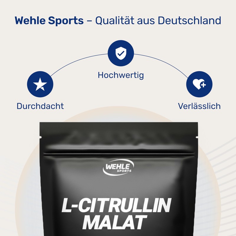 L-Citrulline Malate Powder 2:1 - 500g - High Dose -