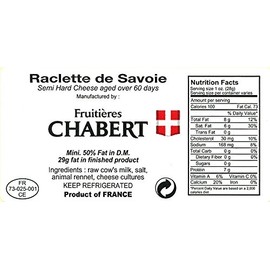 French Raclette (half wheel) - 6-7 Pounds