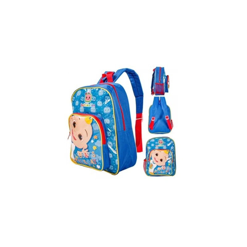 Children's Character CoComelon Backpack with front pocket Kids Boys Deluxe