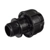 Agora-Tec PE Fitting Coupling 25 mm x 3/4 Inch Male