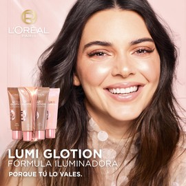 L'Oral Paris L'Oral Paris Liquid Highlighter for Face and Body with Glycerin and Shea Butter, Perfect Match Lumi Glotion, Natural Glow Enhancer, 903 Medium Glow, 40 ml