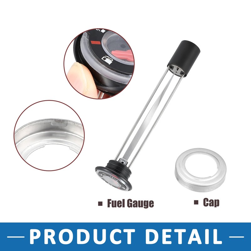 A ABSOPRO ATV Fuel Gas Tank Level Gauge Meter with