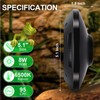 LED UVB Light for Reptiles, 8W UVA UVB Lamp –
