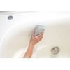 Mameen BS-235 Bath Sponge, Gray, Width 3.1 x Depth 2.0