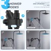 Ryamen Dual Shower Head Combo, 8'' High Pressure Rain Shower