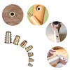 YIXISI 50 PCS Zinc Alloy Hex Socket Screw-in Nuts Kit,