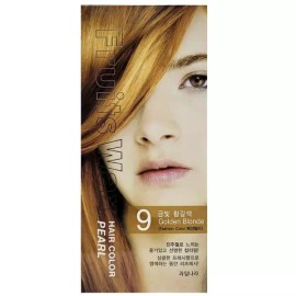 진주처럼 반짝이는 패션컬러 헤어염색 금빛 황갈색 Shining like a pearl, fashion color hair dye golden honey blonde