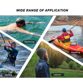 TBLUITE Wetsuit Diving Hood Neoprene Triathlon Beanie 2mm 3mm Thermal Swim Scuba Cap Men Women Youth Keeps Long Hair Clean