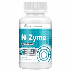 HEALTHADDICTION - Enzimas Digestivas Avanzadas, Cápsulas de 520mg con Lactasa, Proteasa, Amilasa y Papaína, Suplemento para Mejora Digestiva -120...  