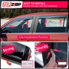 Zekzoop Visor Rain Guards Compatible with 2024 2025 2026 Toyota
