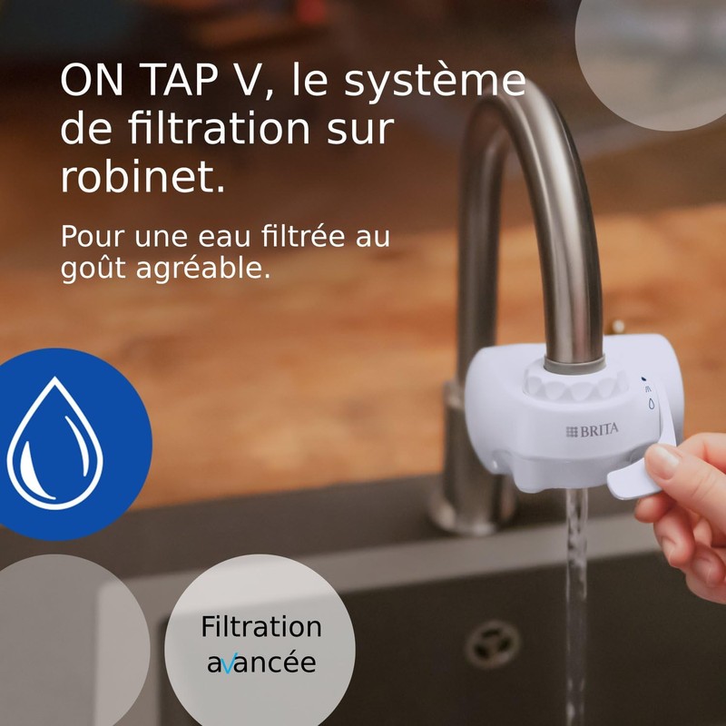 BRITA 3 x Water Filters On Tap V (= 4