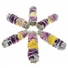 Smudge Stick - 4" Rose Petals & White Sage Bundle