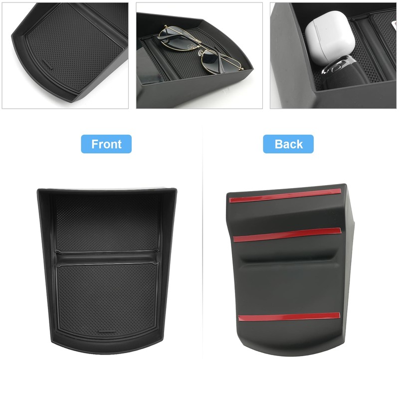 Coleya Centre Console Storage Box Compatible with Renault Captur 2