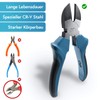FEXCON Side Cutters Large for Electric Cable Wire Pliers 163