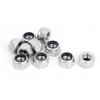 sourcing map Hex Lock Nuts - M12 x 1.75mm Stainless