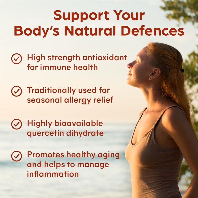 Quercetin Complex 500mg with Bromelain & Vitamin C - 90