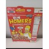 Kellogg Homer Cinnamon Donuts cereal box flat 2001 Kellogg’s Empty