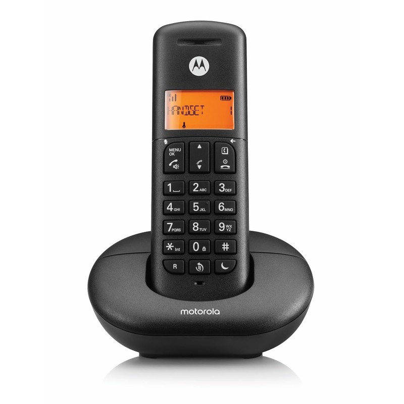 Motorola E201 Cordless Landline House Phone, Home Phone, Nuisance Call