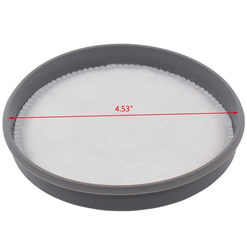 ApplianPar Pack of 2 Vacuum Filter with Brush Replacement for