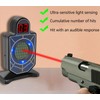 Electronic Laser Trainer Target with Sound Effects Digital Portable Dry