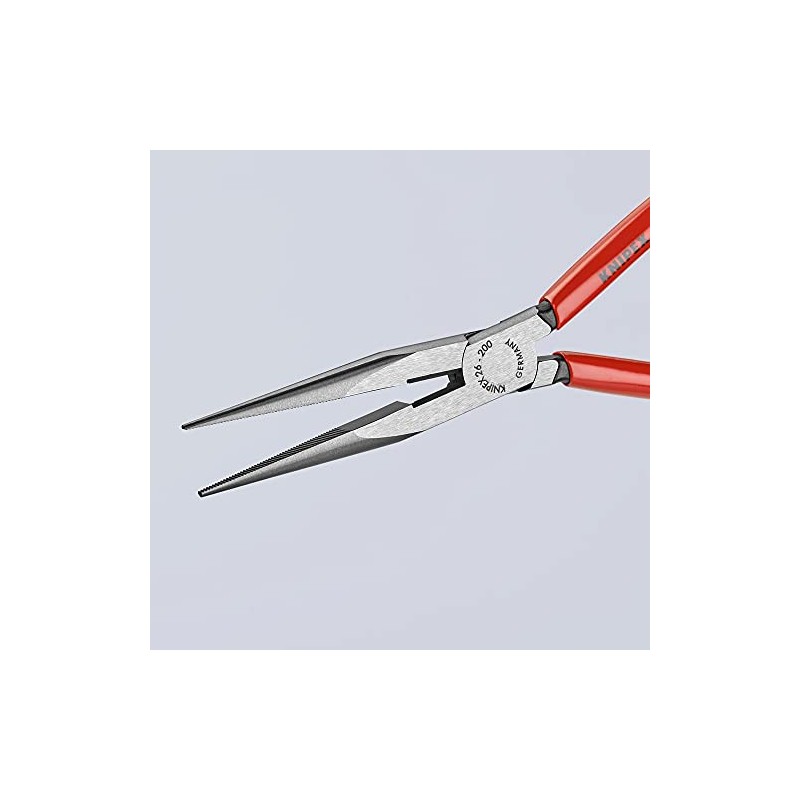 KNIPEX 26 11 200 Long Nose Pliers With Cutter 8-Inch