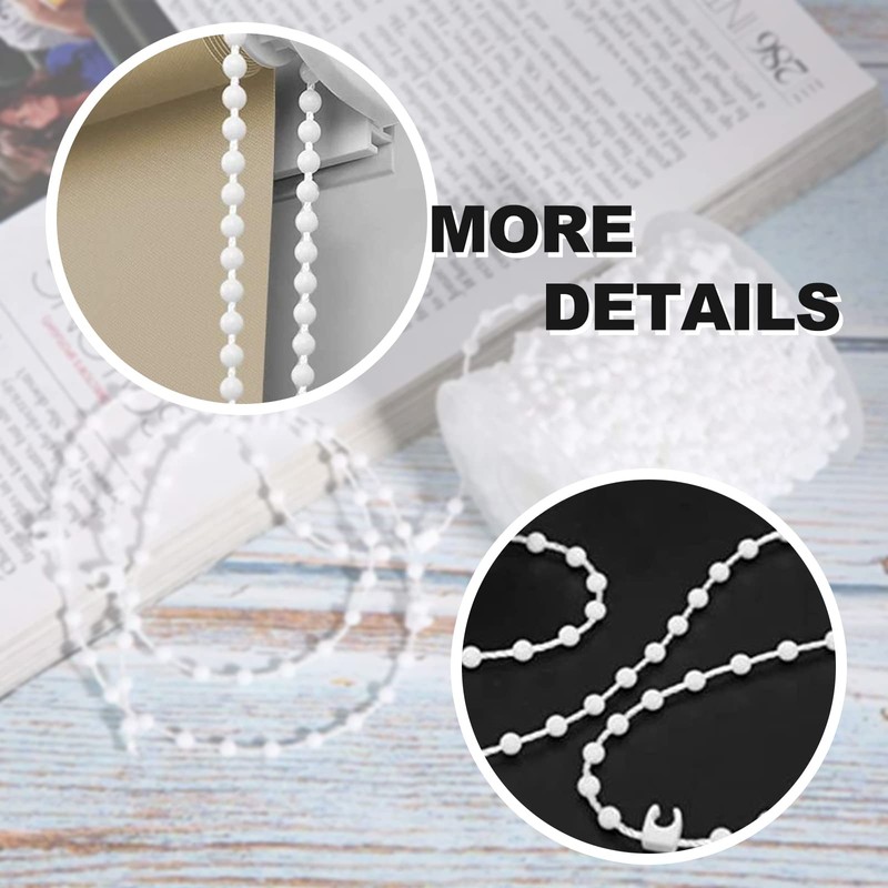PLATEYTR 12 Metre Vertical Roller Blind Chain Continuous Chain/Vertical Lower