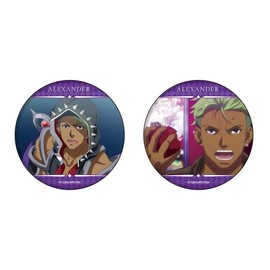 KING OF PRISM ALL STARS Prism Show 22 Alexander [Scene Scene Illustration] Tin Badge Set of 2