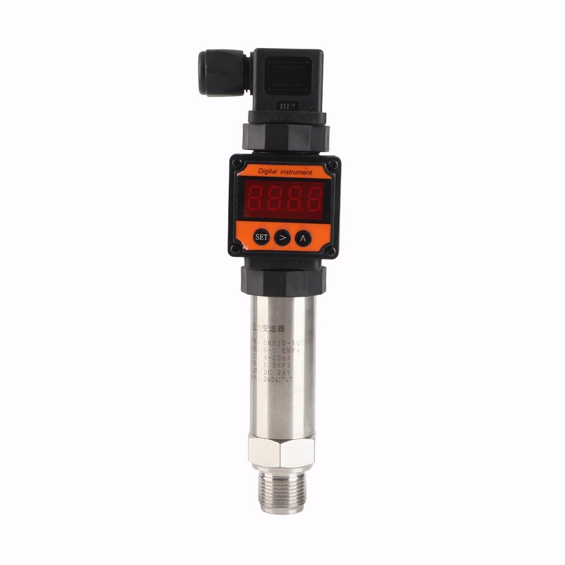 Pressure Transmitter 0‑1.6Mpa Digital Display Transducer Sensor 4‑20mA Output OMSJD‑XQYHX‑01