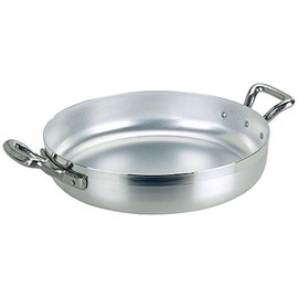 Pentole Agnelli Family Cooking Aluminium Omelette Pan with 2 Handles, Diameter 16 cm.