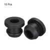 MECCANIXITY 10Pcs Snap Rubber Grommet Plug Mount Dia 8mm ID