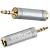 Longivia® 2 x Jack Adaptor 3.5 mm to 6.35 mm