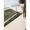 eatelle Shower Door Bottom Seal with Drip Rail for 1/2"