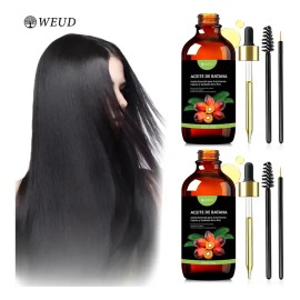 Weud Aceite De Batana For El Crecimiento Del Cabello 2pzs